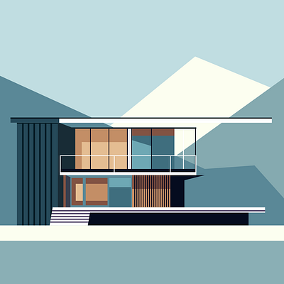 Exterior illustration exterior illustration