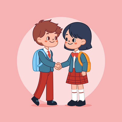 Back to School illustration illustration kids school