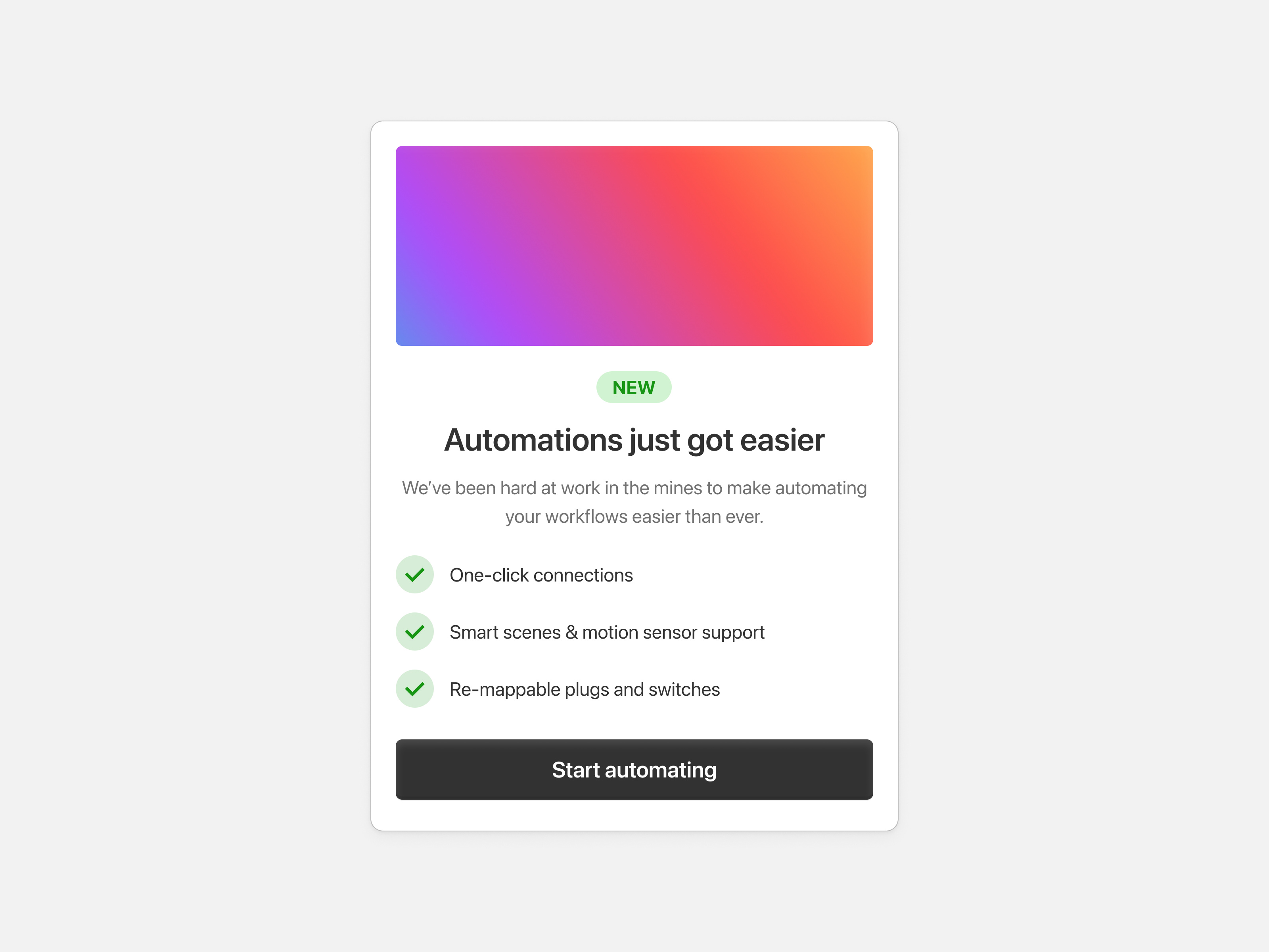 Bored no.6 clean dark gradient light modal new popover popup ui