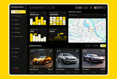 Car Dashboard Display application ar artificial intelligence assistance automotive car car display car navigation car ui dashboard driving road electric hmi location map navigation bar product traffic transport vehicle