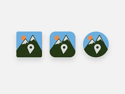 PeakBagger App: DailyUI Day 5 adventureapp app dailyui generativeai geolocation icon illustration logoicon mobileapp mountainsdesign natureapp natureui outdoorapp peakbagger peakfinder productdesign ui