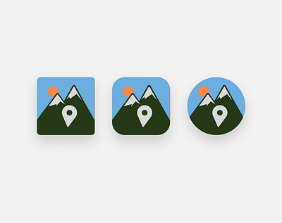 PeakBagger App: DailyUI Day 5 adventureapp app dailyui generativeai geolocation icon illustration logoicon mobileapp mountainsdesign natureapp natureui outdoorapp peakbagger peakfinder productdesign ui