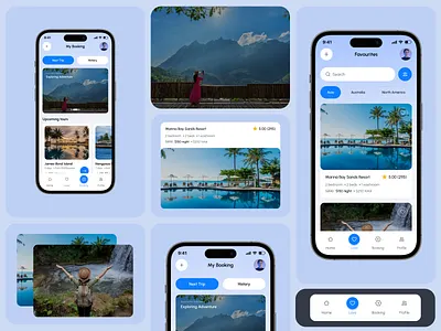 Travel app concept app app design booking dream travel ios mobile mobile travel app my booking tourism travel agency travel app traveling ui uiux ux vacation