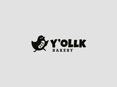Bakery logo (horizontal) bakery bird brand branding bread chicken design elegant graphic design logo logo design logo designer logodesign logodesigner logotype minimalism minimalistic modern negative space negativespace