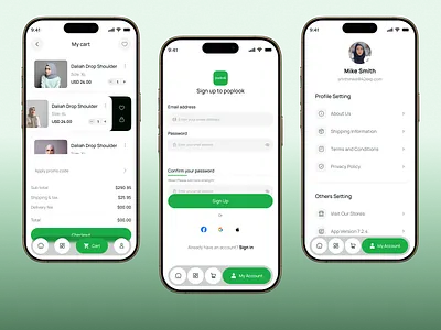 Modest Islamic Clothing Store Mobile App Design UI/UX clothes app clothing brand app clothing ecommerce ecommerce fashion app ios luxury fashion app luxury fashion logo mobile mobile app mobile app ui modern app ui online app online shopping online store shoes shopping shopping app store stylist logo