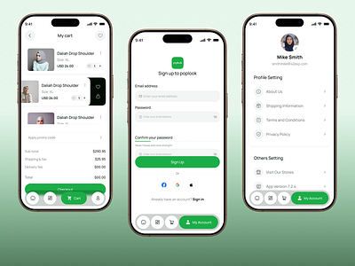 Modest Islamic Clothing Store Mobile App Design UI/UX clothes app clothing brand app clothing ecommerce ecommerce fashion app ios luxury fashion app luxury fashion logo mobile mobile app mobile app ui modern app ui online app online shopping online store shoes shopping shopping app store stylist logo