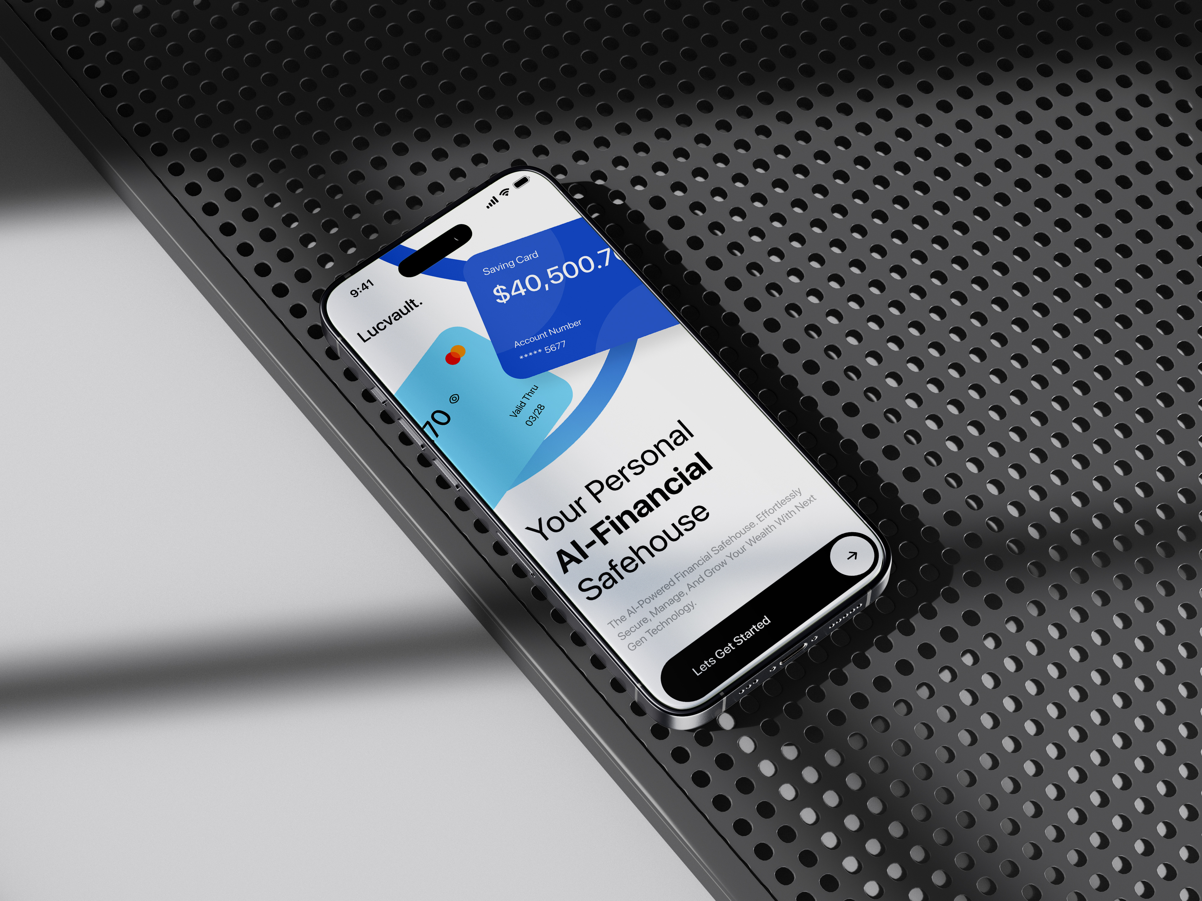 LucVault Onboard ai assistant ai dashboard app app design dashboard design design ui graphic design mobile modern onboard premium product ui ux