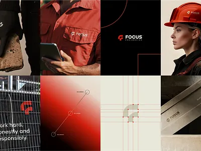 Focus Engineering art artsigma brand branding design focus focus engineering icon illustration logo mark symbol ui