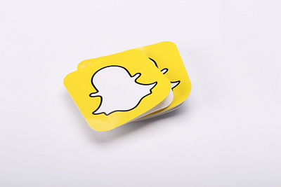 Snapchat Custom Vinyl Stickers for Laptops | StickerDot NZ animation branding custom stickers designs die cut graphic design labels logo logo design printing social media sticker printing stickers
