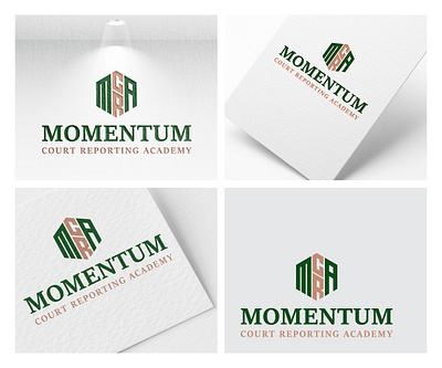 Modern and eye-catching Momentum Logo Design brand branding design graphic design identity logo logo design logo tips mcra logo