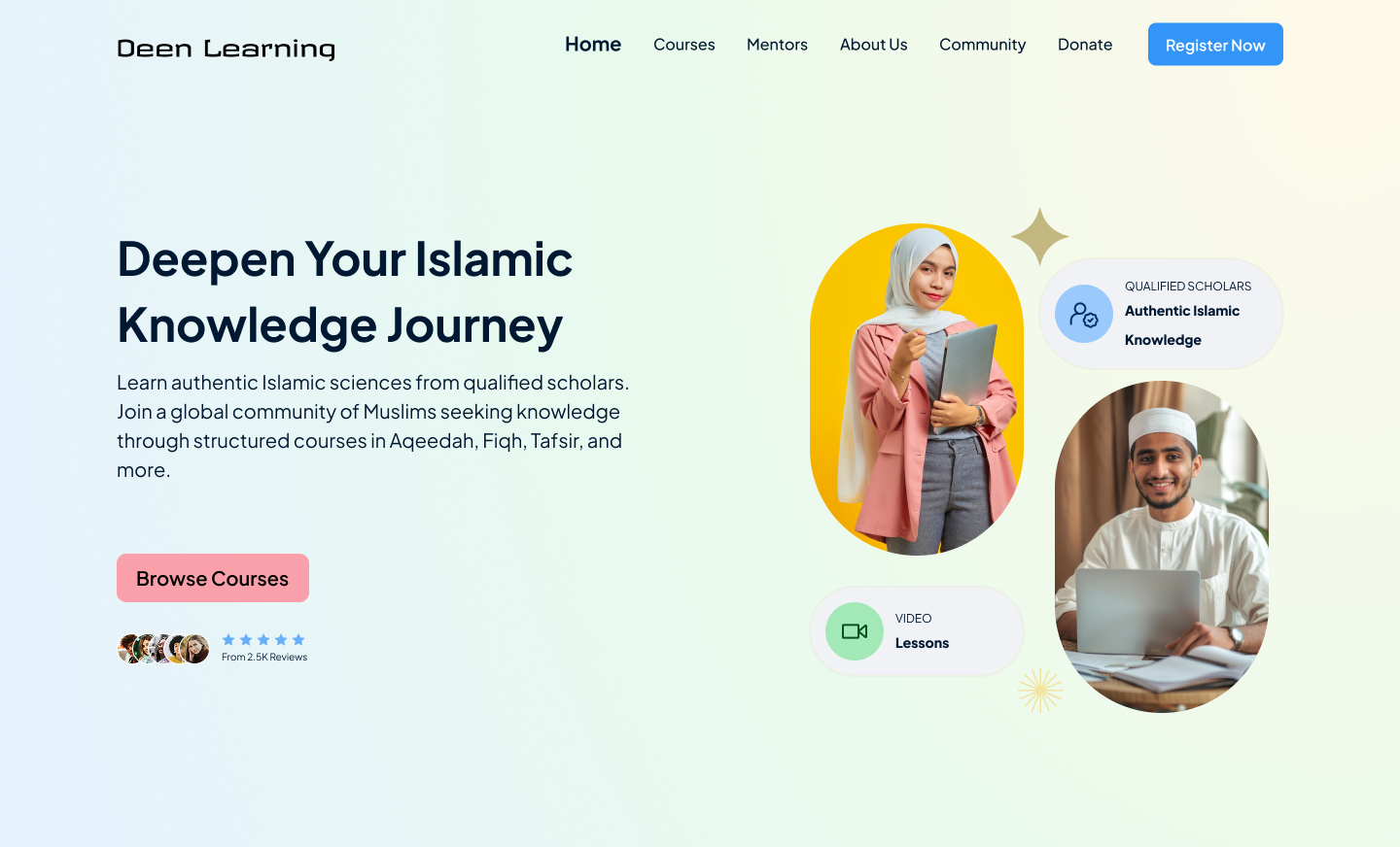 Example of Responsive Figma Website UI Design 