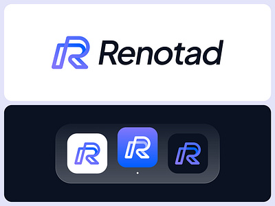Modern, Saas, Tech, Connection Logomark Design app icon brand brand identity branding connection design gradient logo graphic design icon letter logo minimalist logo modern modern logo monogram r logo saas symbol