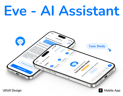 Eve AI - AI Chatbot for Business and Travel ai ai chatbot app branding business chatbot design mobile app travel travel ai app ui uiux design zeepalm