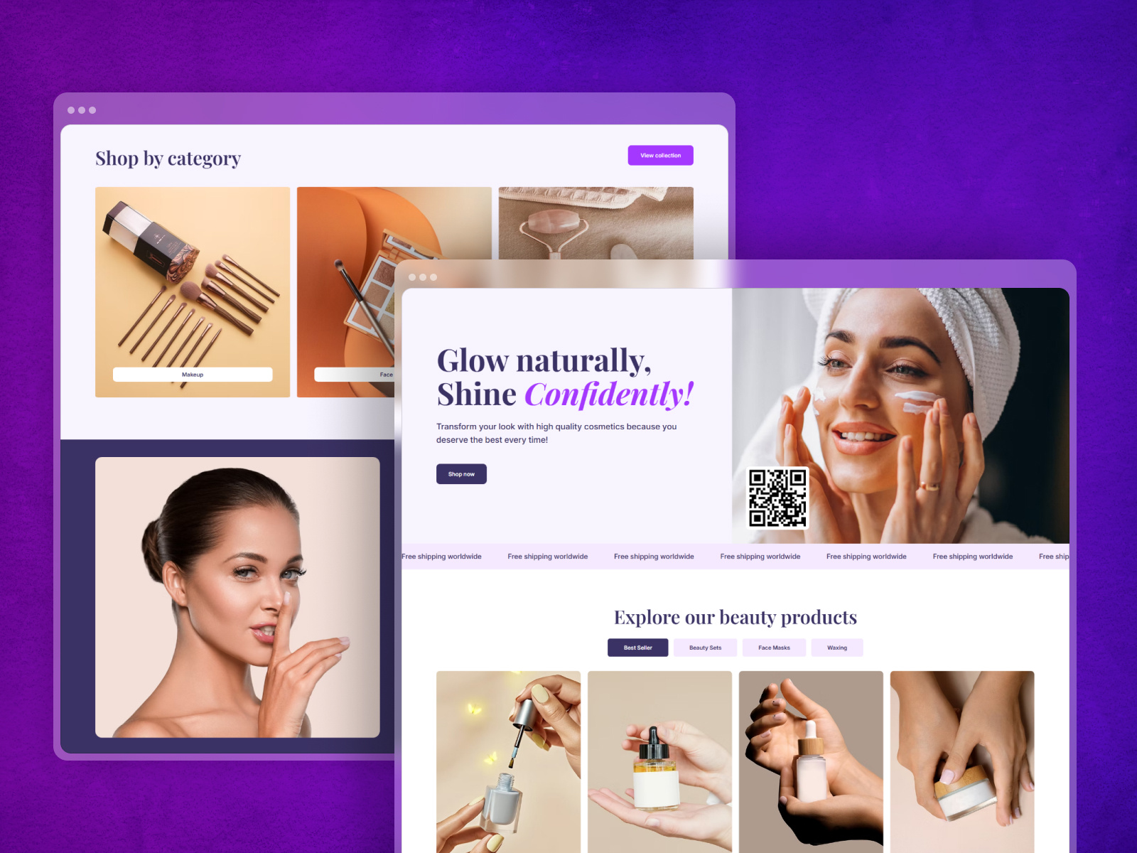 Cosmetio – Beauty & Skincare Store Wix Template beauty wix template business website cosmetic store cosmetio mobile friendly modern design responsive responsive layout seo friendly skincare website uiux web design webdevelopment wix design wix template wix website