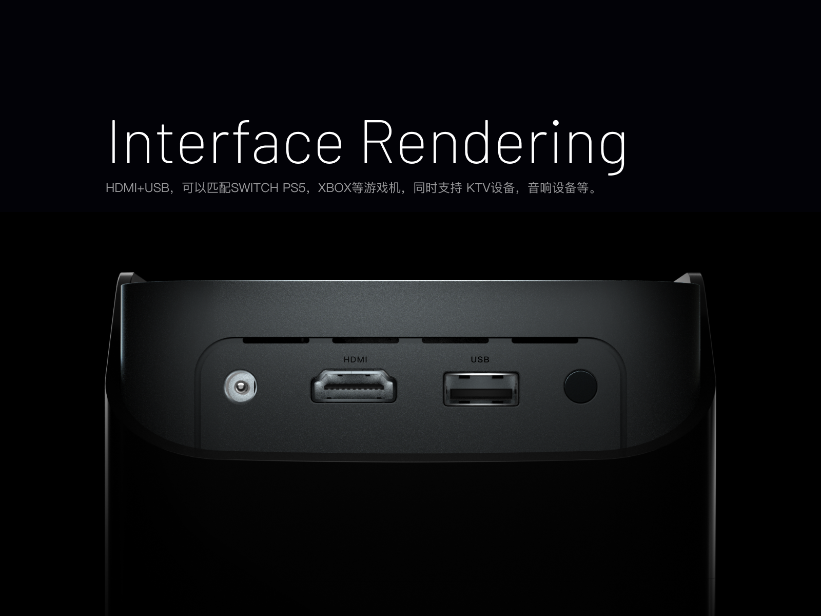 Rendering 3d rendering tv