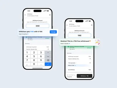 Designing for Financial Clarity: TDS Education at Probo lottie money nudge prediction tooltips ui wallet