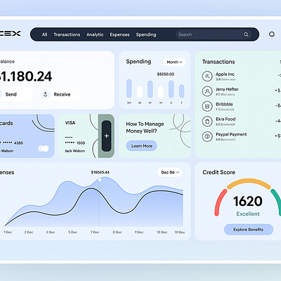 wallet branding graphic design ui