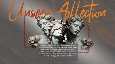 Unseen Affection graphic design