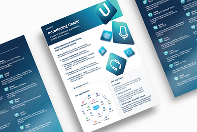 Informational Flyer Design for Software Company bifold brochure brochure corporate flyer design flyer flyer design graphic design informational flyer pamphlet software company trifold brochure
