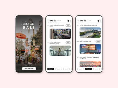Smarter Group Travel Itinerary UI figma ui user experiance