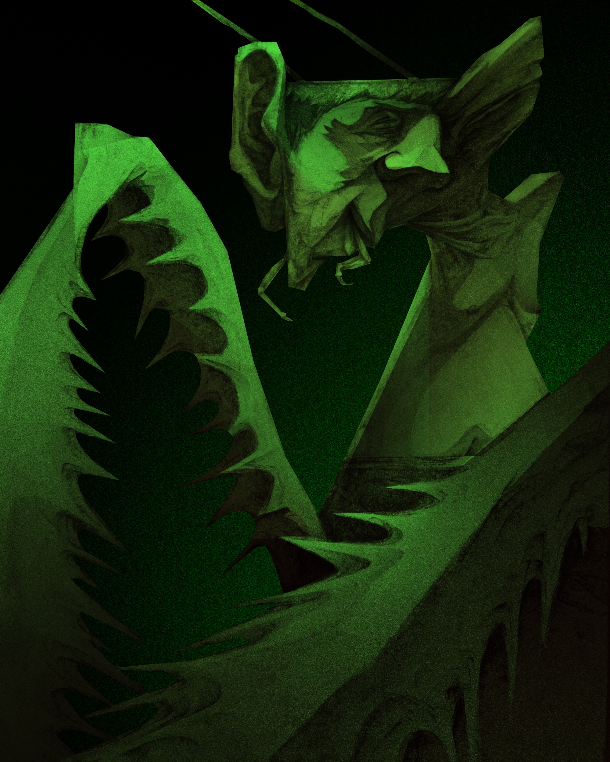 Mantis | Illustration character character design design digital art digital illustration horror illustration photoshop procreate