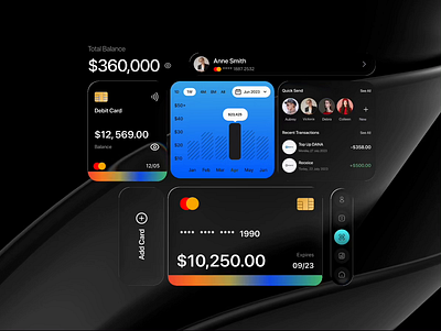 IOS Liquid glass effect dashboard dashboard web design ios ios blur liquid glass payment ui design saas ui design web design web ui