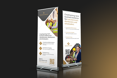 Retractable Banner Design B2B eCommerce Platform b2b ecommerce backdrop banner banner design branding design ecommerce business ecommerce platform event banner event material exhibit exhibition design expo design graphic design pull up retractable banner roll up roll up banner roll up banner design tradeshow