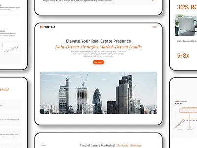 Website for Digital Marketing platform animation branding clean drumncode logo marketing motion responsive strategy web design web development