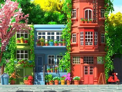 Nyc 3d 3dcharacter 3dmodel animation blender branding design illustration logo ui