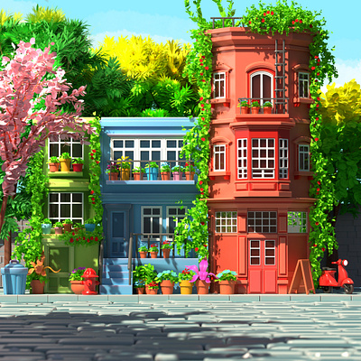 Nyc 3d 3dcharacter 3dmodel animation blender branding design illustration logo ui