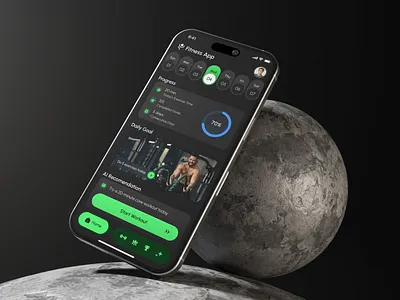 Movo – Smart Fitness & Habit Tracker App (Case-Study) app app design fitness fitness app product design tracker app ui ui ux ux