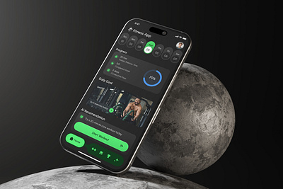 Movo – Smart Fitness & Habit Tracker App (Case-Study) app app design fitness fitness app product design tracker app ui ui ux ux