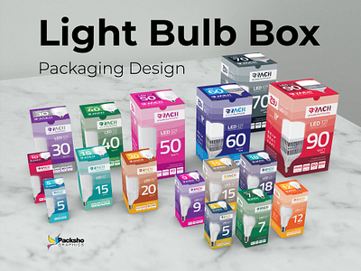 Illuminating Innovation: Light Bulb Packaging Design for Taftan light bulb box light bulb packaging packaging design