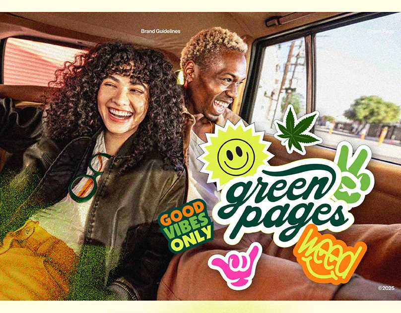 Green Pages - Brand Guidelines brand design brand guidelines branding branding kit cannabis cannabis branding logo logo design typography