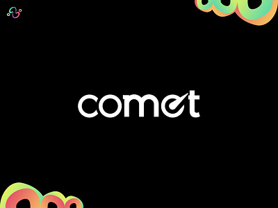 Comet Logo brand design comet galaxy letter lettering logo design logo designer logo for sale logo idea logo inspiration logomark logotype meteor space typographic typography word wordmark zzoe iggi