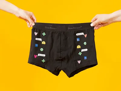 #onlypants underwear design clothing design graphic design illustration merch