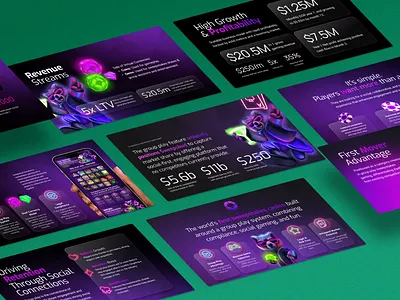 Social Sweepstakes Casino Pitch Deck brand identity branding casino pitch deck creative pitch deck figma google slides graphic design keynote pitch deck powerpoint presentation slides