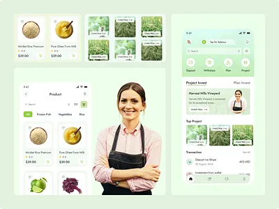 AgriWealth -Agricultural HYIP Investment and E-commerce Solution agri business agricultural hyip agricultural investment website graphic design hyip investment hyip template ui