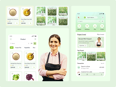 AgriWealth -Agricultural HYIP Investment and E-commerce Solution agri business agricultural hyip agricultural investment website graphic design hyip investment hyip template ui
