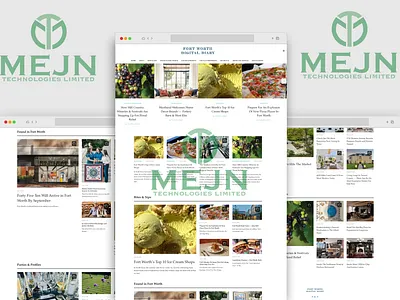 Lifestyle Blog Website UI & UX Design 3d animation branding graphic design logo motion graphics ui