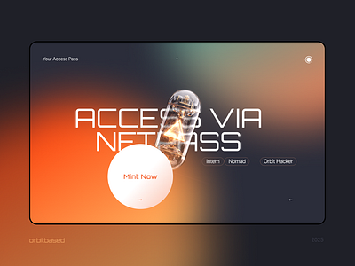 Orbit Based ✦ website design blockchain crypto design landing metaverse site ui uidesign web3 webdesign website