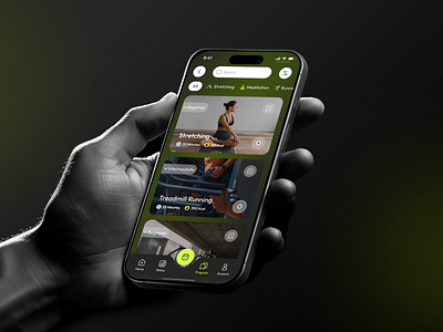BeActive – Fitness & Workout App 3d animation branding design flat furniture graphic design illustration logo motion graphics ui
