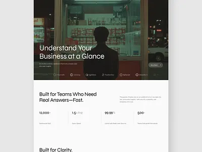 Vistora - Product Showcase Landing Page clean design landingpage modern saas ui ux web web3 website
