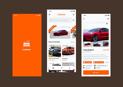 CarStore: Your Next Ride, Reimagined. adobexd appdesign carapp concept design digitaldesign figma locationbased mobileapp mobileui productdesign ridesharing sketch taxi transportation ui uidesign userexperience userinterface ux