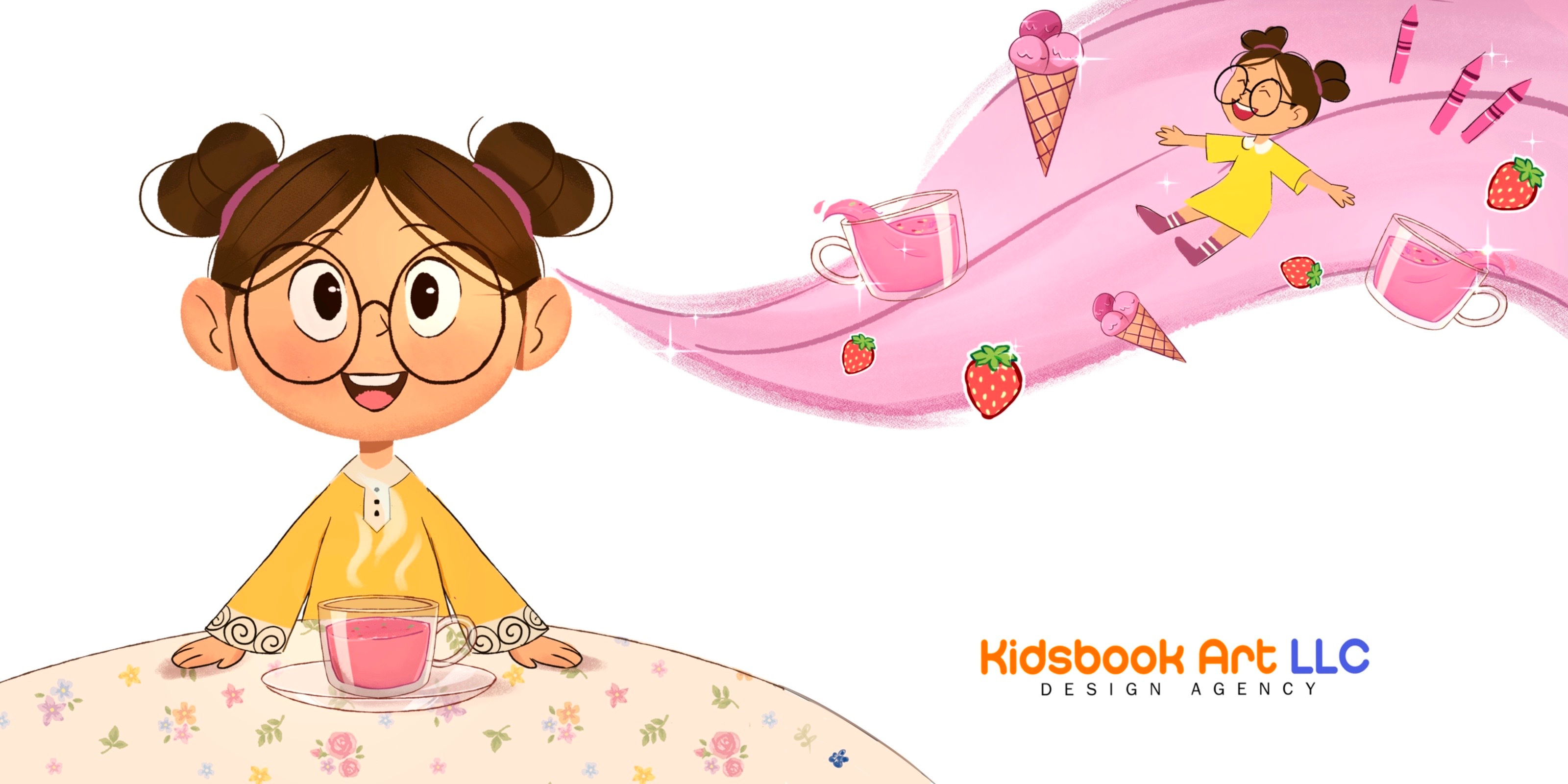 Kahwa - A Kashmiri Adventure child book drawing free graphic design illustration sample
