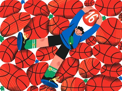 Dribbble’s 16th Illustration design design studio digital art digital illustration graphic design illustration illustrator ui