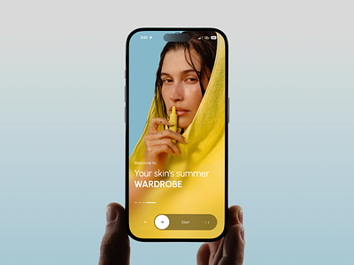 Rhode - E-Commerce Mobile App ai app app design b2b business cosmetics crm dashboard design ecommerce mobile product purchase rhode saas service shopping store ui ux