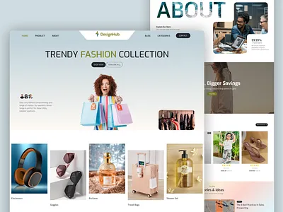 E-commerce Website Design: Product-Oriented Landing Page 🛒 add to cart all in one ecommerce bags ecommerce e commerce template e commerce website ecommerce shop ecommerce website fashion e commerce furniture online store jewelry website landing page multivendor online grocery shopping online marketing online shop online shopping responsivedesign shopping cart skincare ecommerce woocommerce