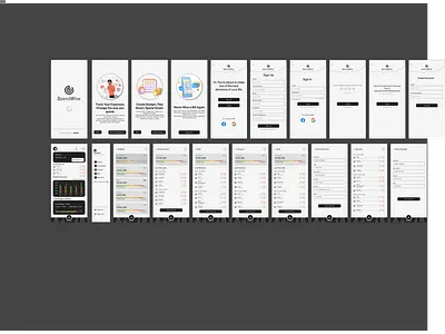 SpendWise – A Personal Finance Tracker figma finance tracker fintech mobileapp ui ux