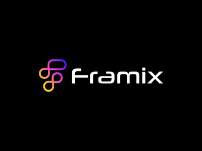 Framix - Technology logo design abstract logo bolt logo brand guideline brand identity branding connect logo connection logo f icopn f logo f mark f tech logo framix innovation logo letter f modern f logo software logo tech tech logo technology logo web3 logo